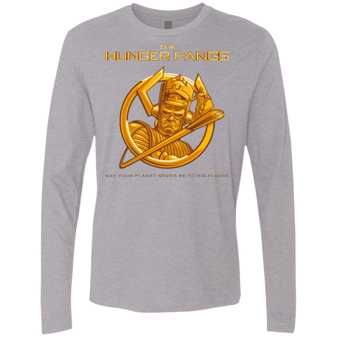 T-Shirts Heather Grey / Small The Hunger Pangs Men's Premium Long Sleeve