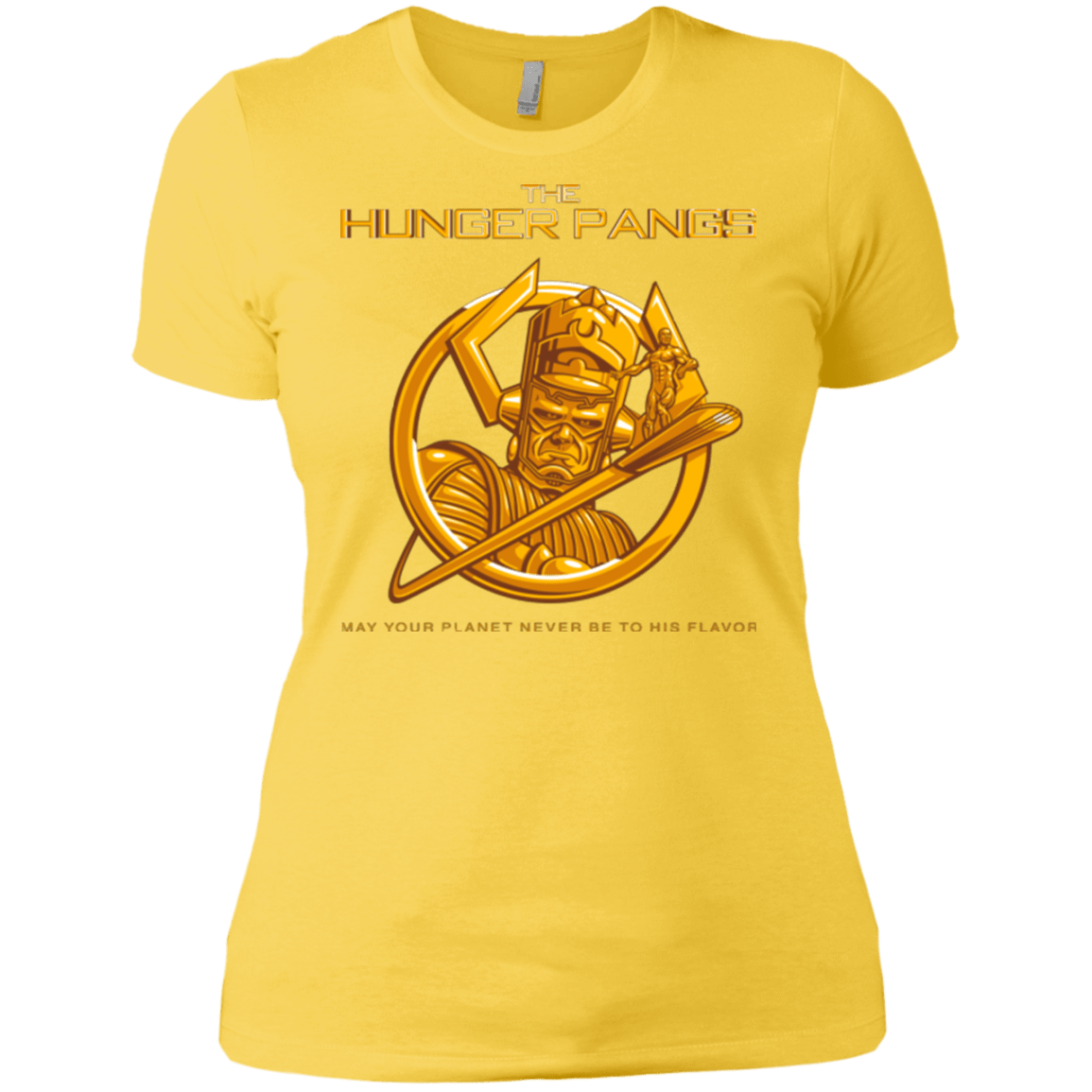 T-Shirts Vibrant Yellow / X-Small The Hunger Pangs Women's Premium T-Shirt