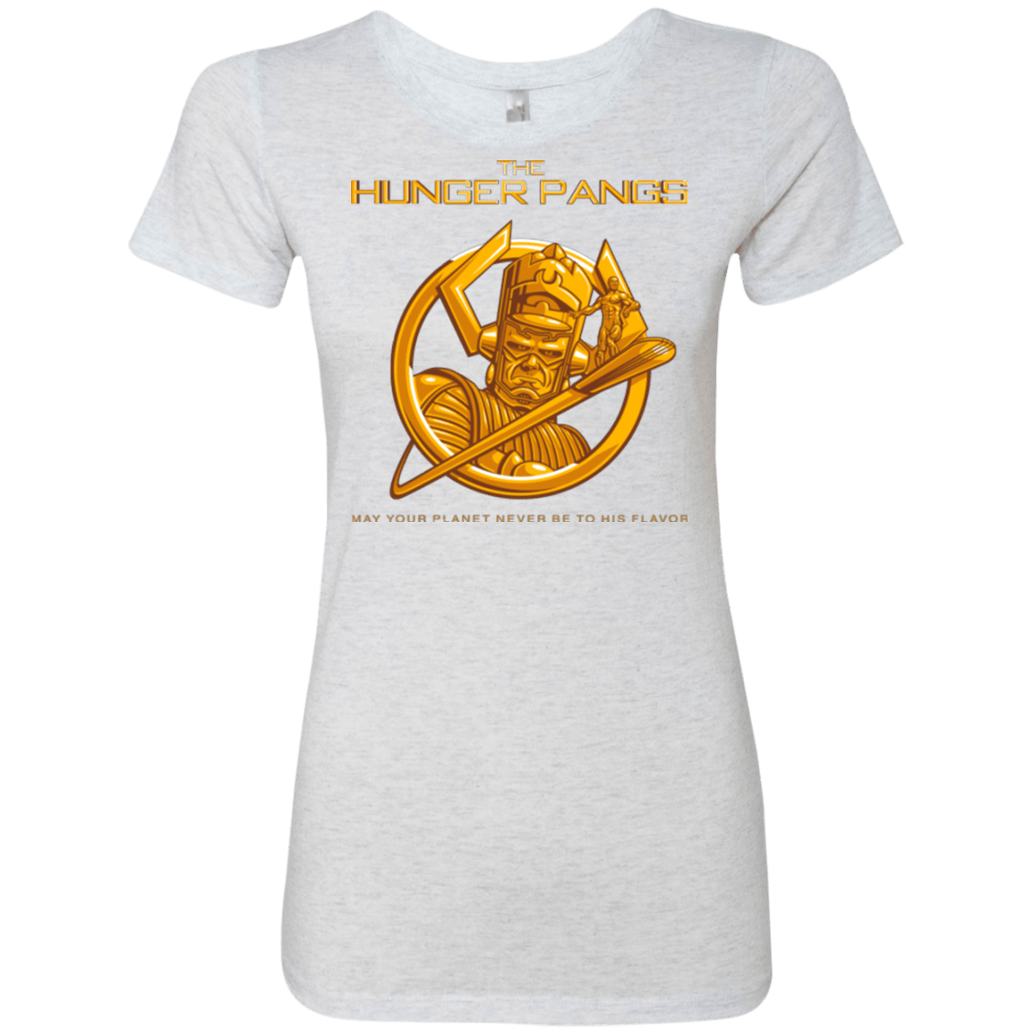T-Shirts Heather White / Small The Hunger Pangs Women's Triblend T-Shirt