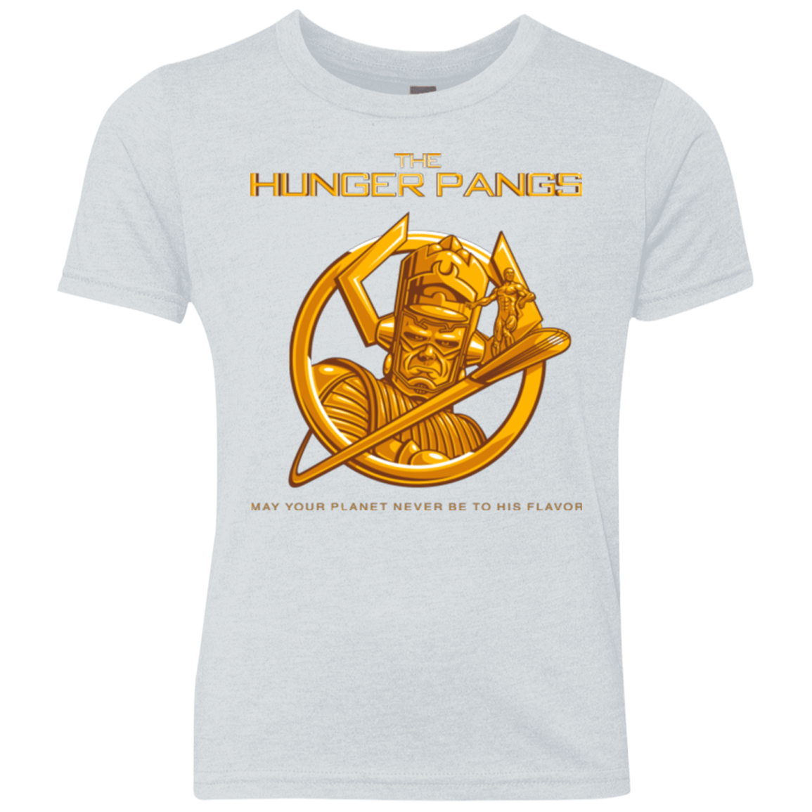 T-Shirts Heather White / YXS The Hunger Pangs Youth Triblend T-Shirt