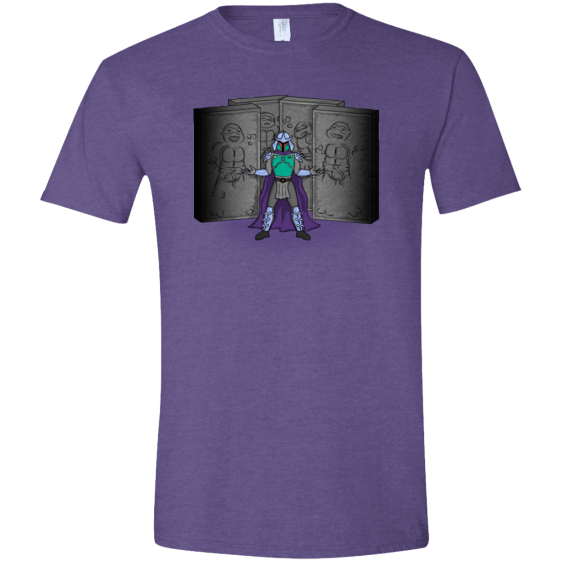 T-Shirts Heather Purple / S The Hunt Men's Semi-Fitted Softstyle