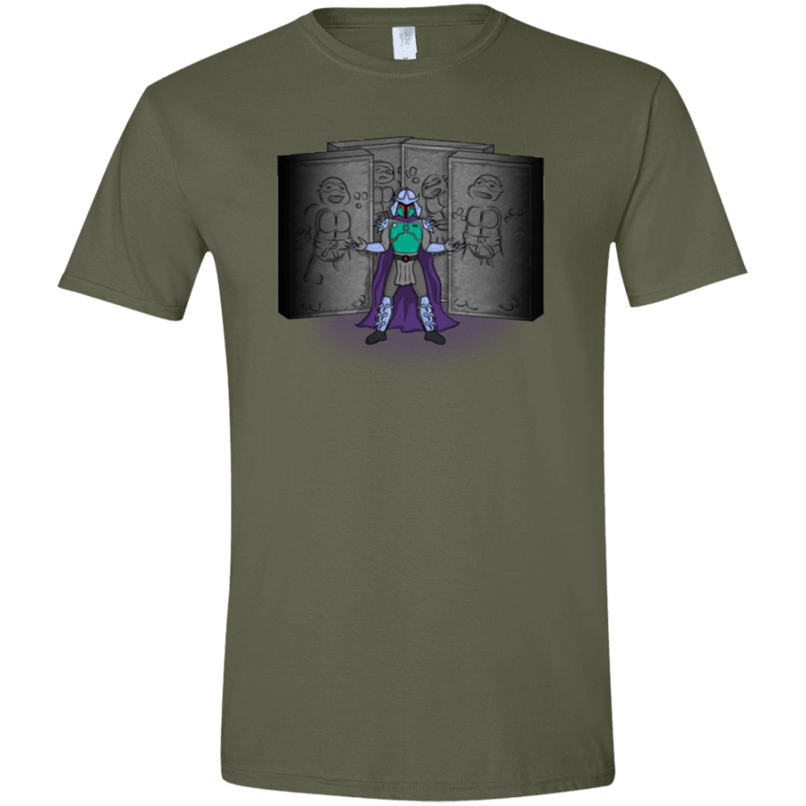 T-Shirts Military Green / S The Hunt Men's Semi-Fitted Softstyle