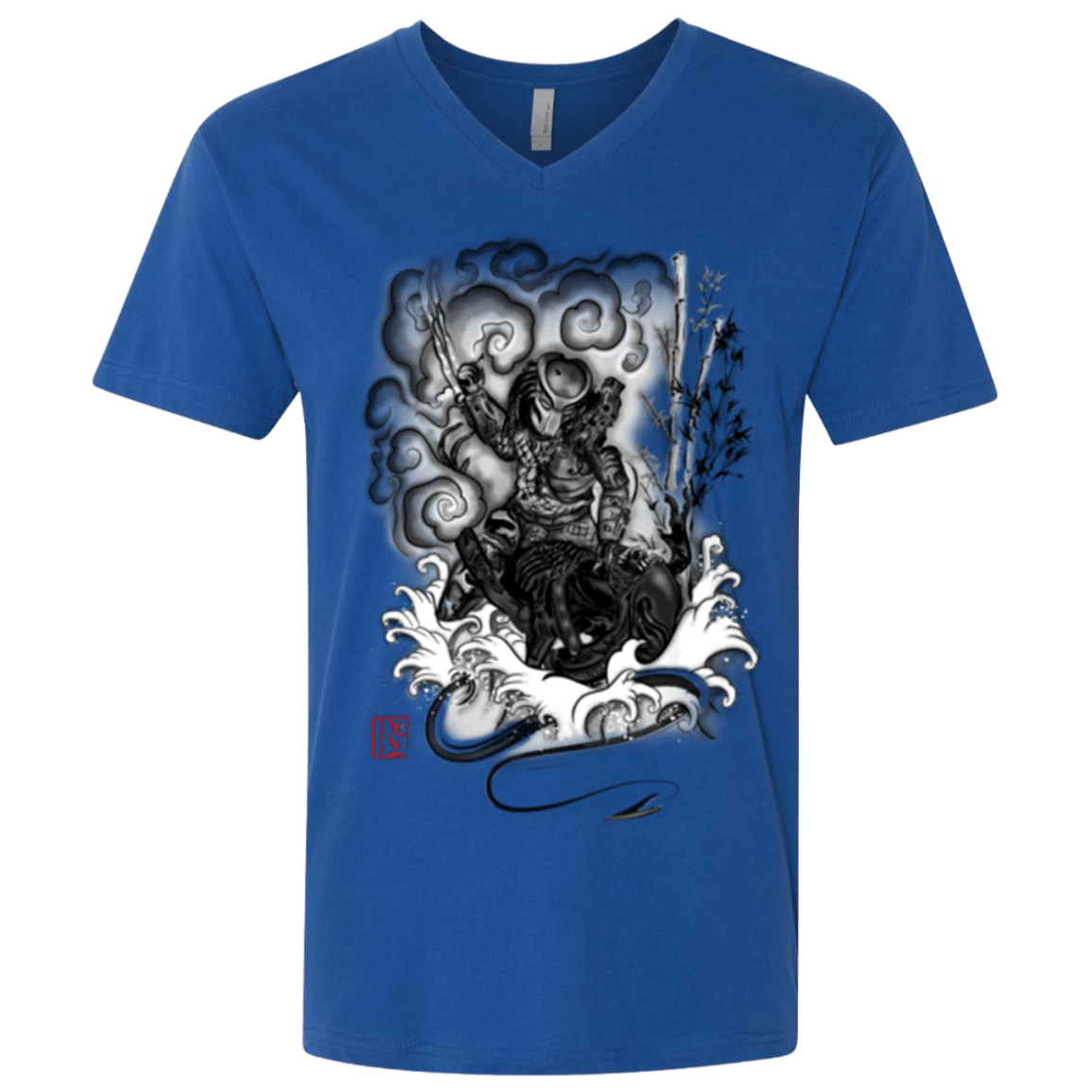 T-Shirts Royal / X-Small The hunter and the demon Men's Premium V-Neck