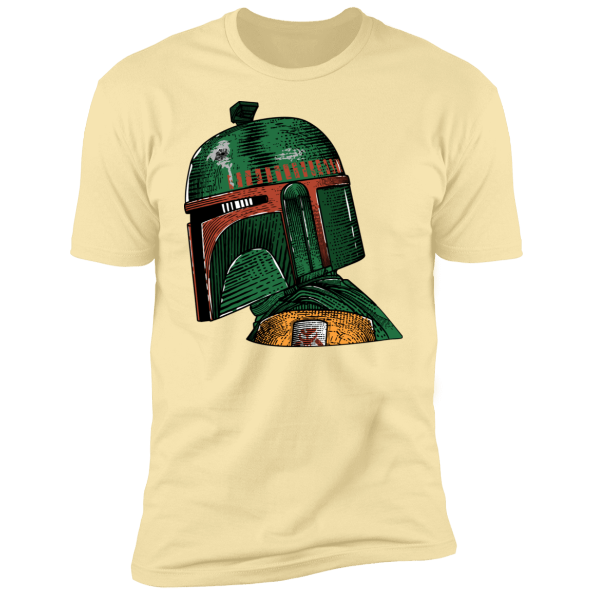 T-Shirts Banana Cream / S The Hunter Profile Men's Premium T-Shirt