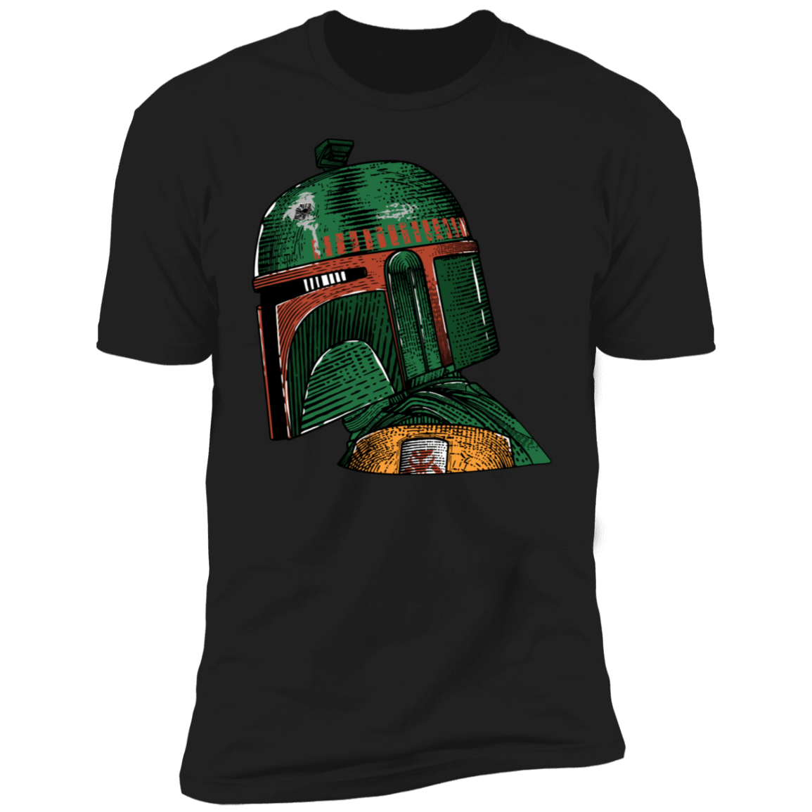 T-Shirts Black / S The Hunter Profile Men's Premium T-Shirt