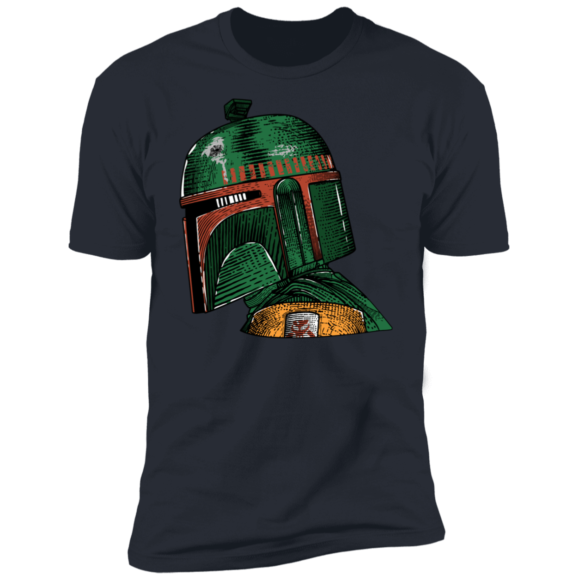 T-Shirts Indigo / S The Hunter Profile Men's Premium T-Shirt