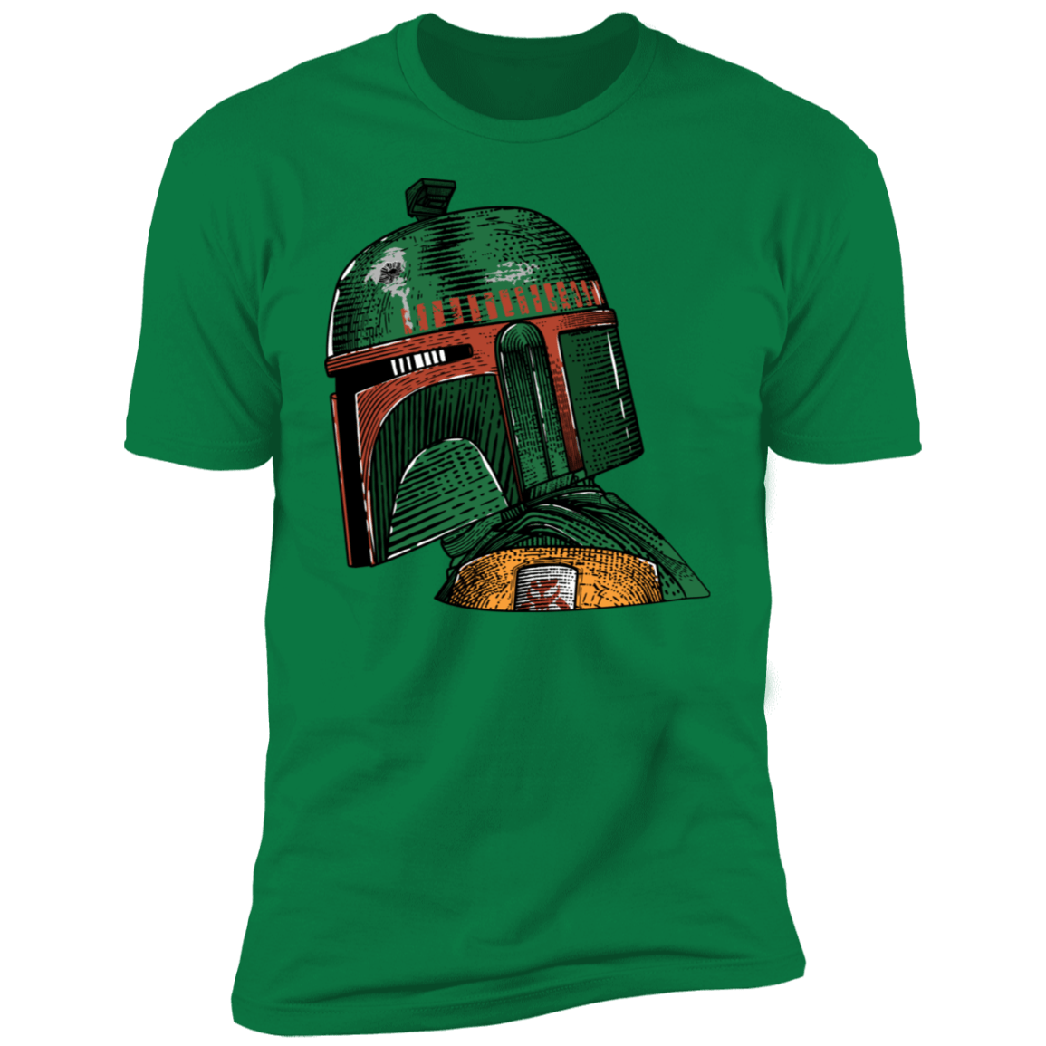 T-Shirts Kelly Green / S The Hunter Profile Men's Premium T-Shirt