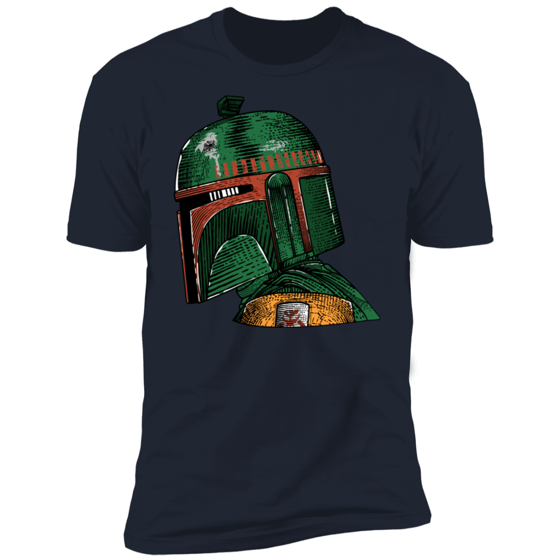 T-Shirts Midnight Navy / S The Hunter Profile Men's Premium T-Shirt