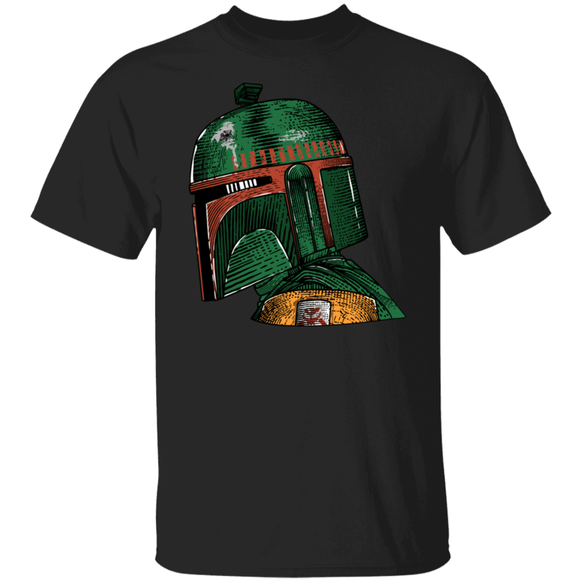 T-Shirts Black / S The Hunter Profile T-Shirt