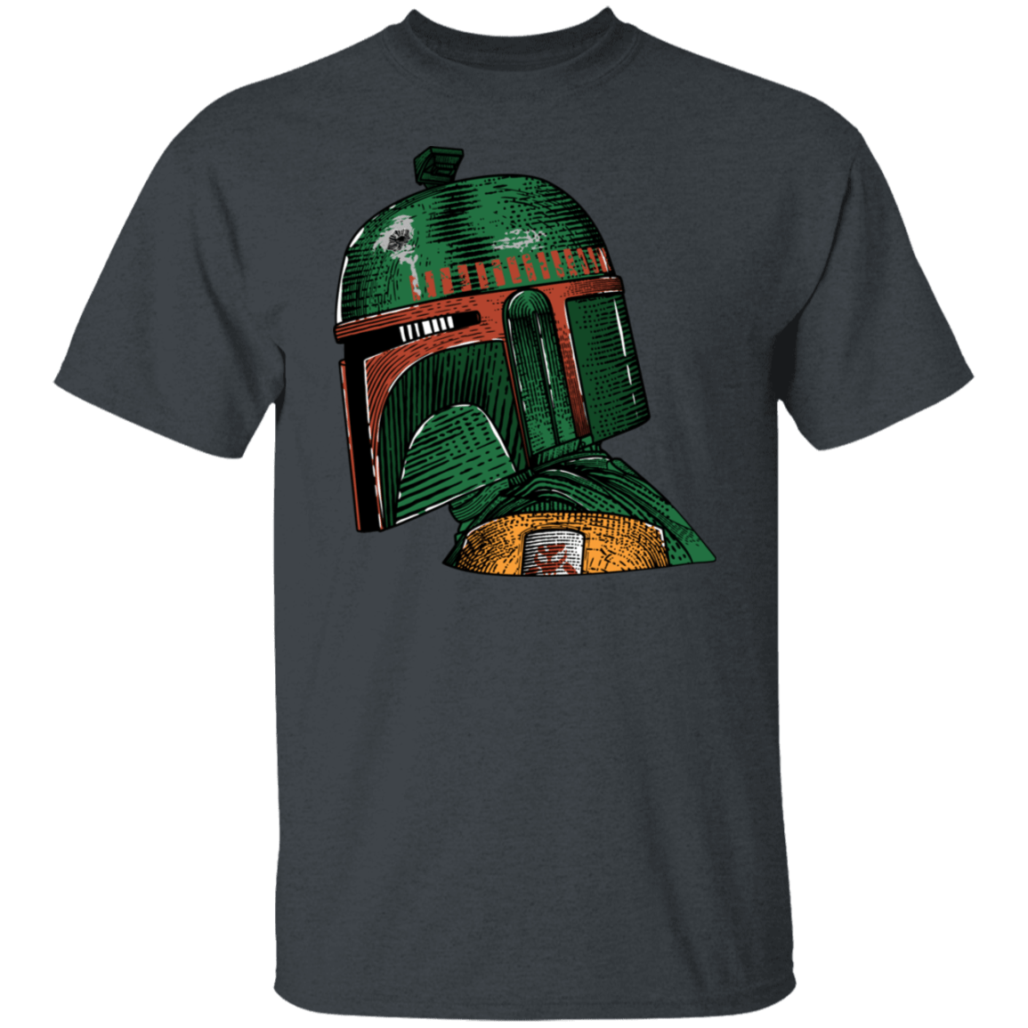 T-Shirts Dark Heather / S The Hunter Profile T-Shirt