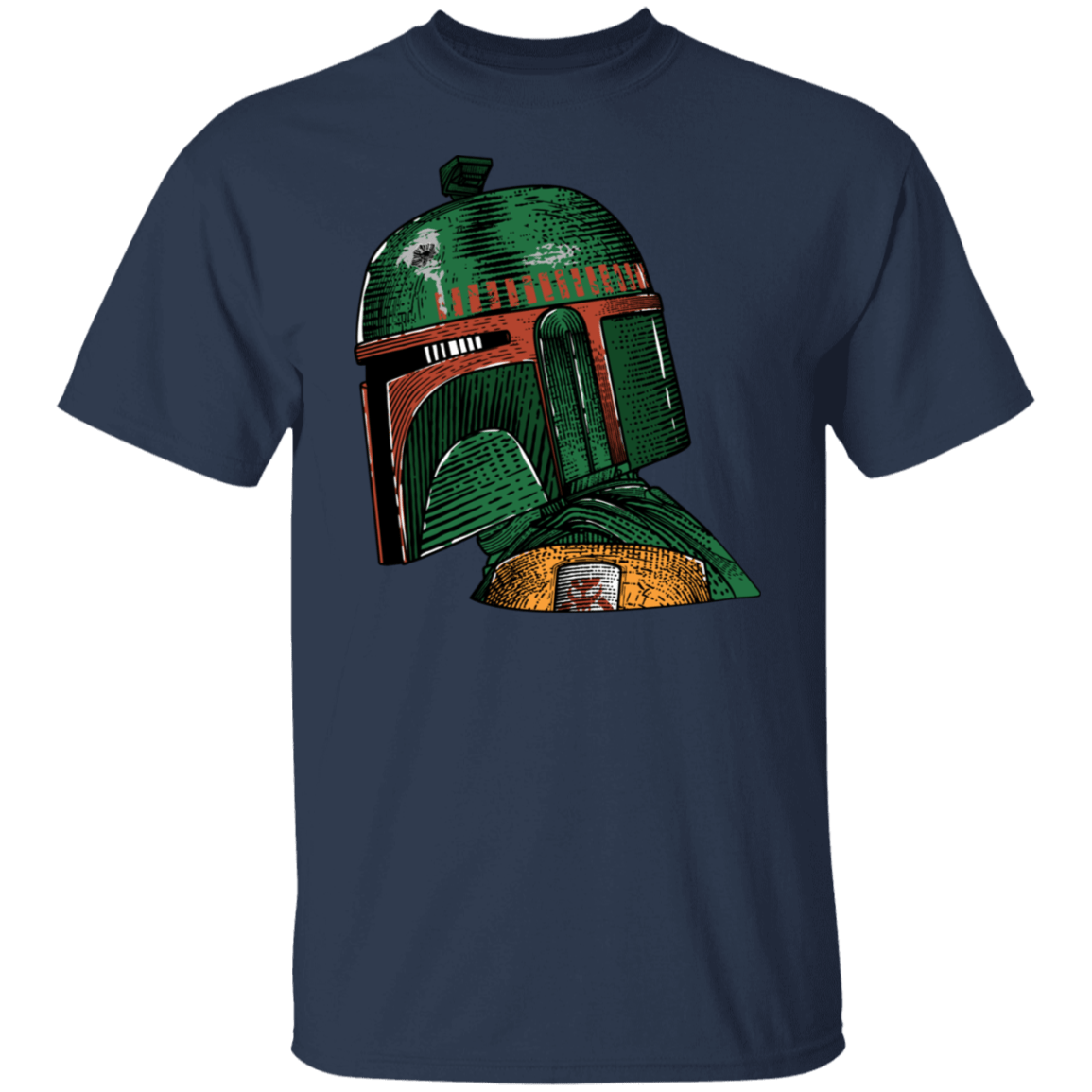 T-Shirts Navy / S The Hunter Profile T-Shirt