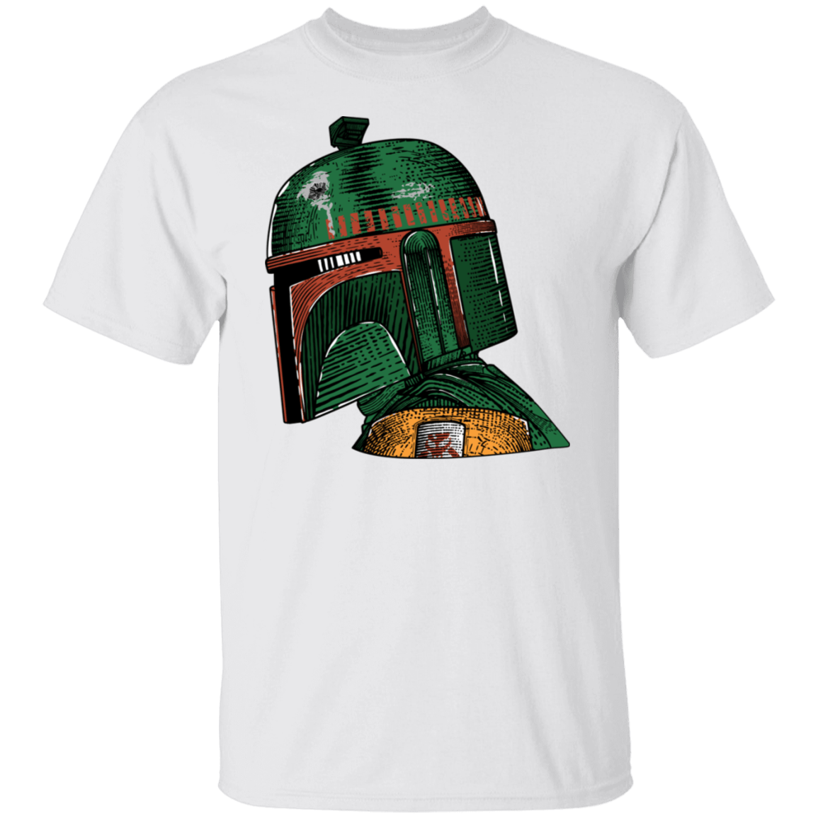 T-Shirts White / S The Hunter Profile T-Shirt