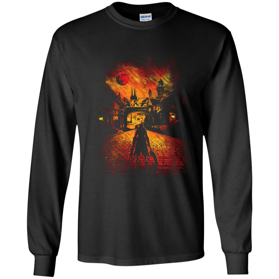 T-Shirts Black / YS The Hunter Youth Long Sleeve T-Shirt