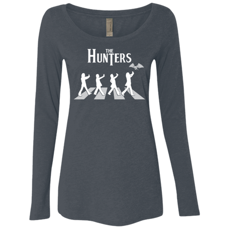 T-Shirts Vintage Navy / Small The Hunters Women's Triblend Long Sleeve Shirt