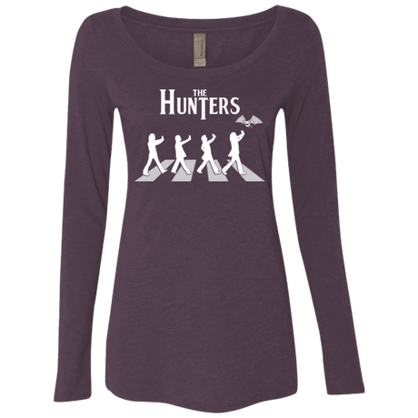T-Shirts Vintage Purple / Small The Hunters Women's Triblend Long Sleeve Shirt