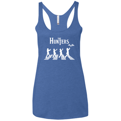 T-Shirts Vintage Royal / X-Small The Hunters Women's Triblend Racerback Tank