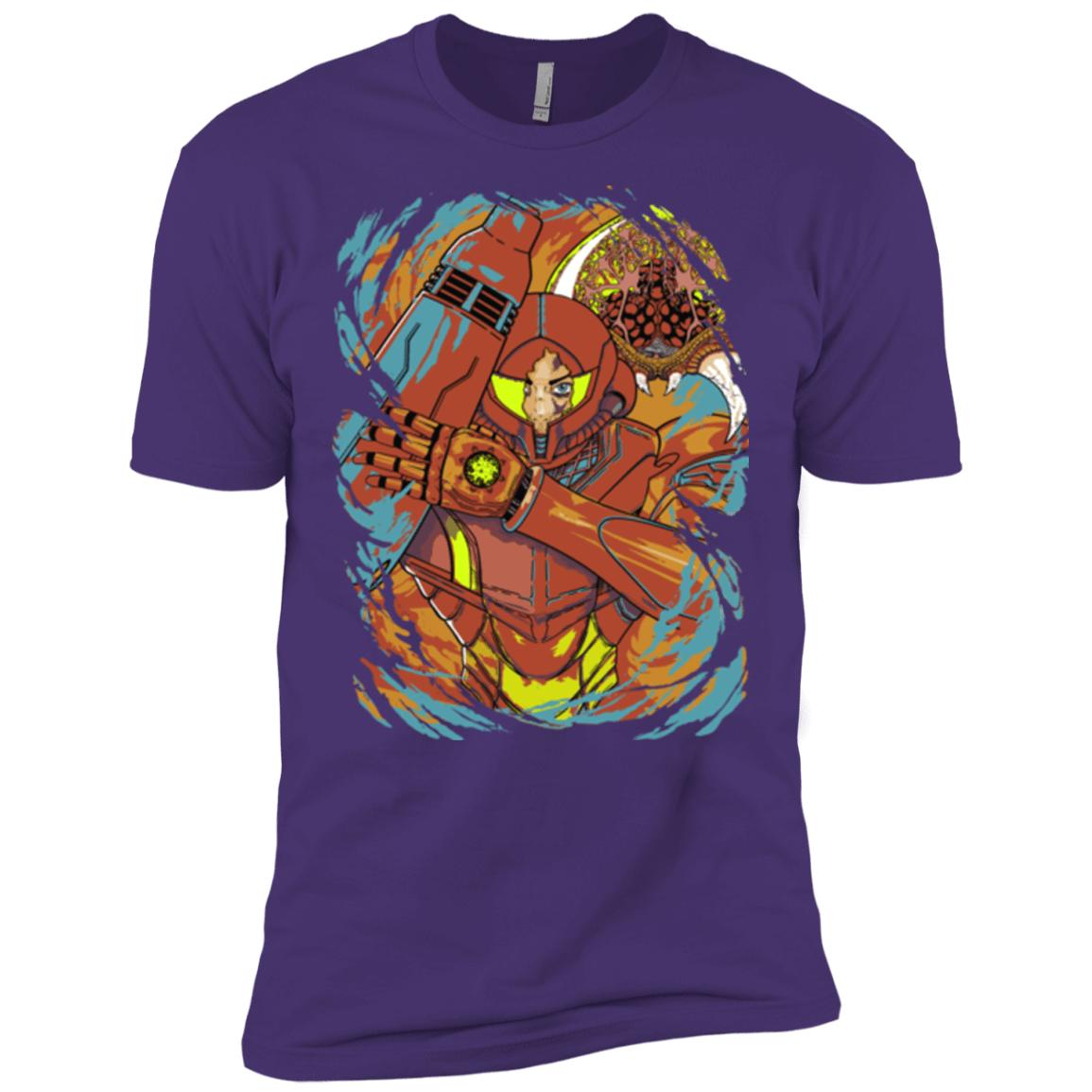 T-Shirts Purple / X-Small The Huntress Men's Premium T-Shirt