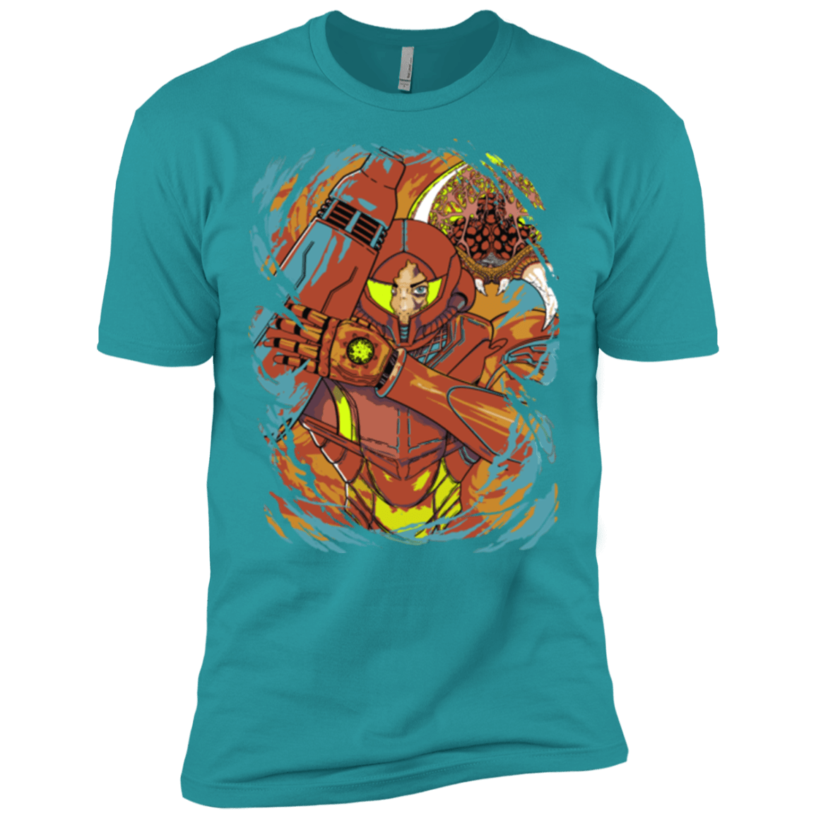 T-Shirts Tahiti Blue / X-Small The Huntress Men's Premium T-Shirt