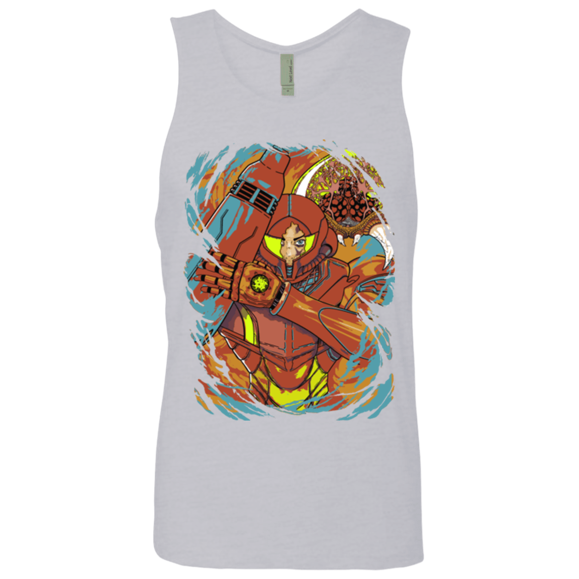 T-Shirts Heather Grey / Small The Huntress Men's Premium Tank Top