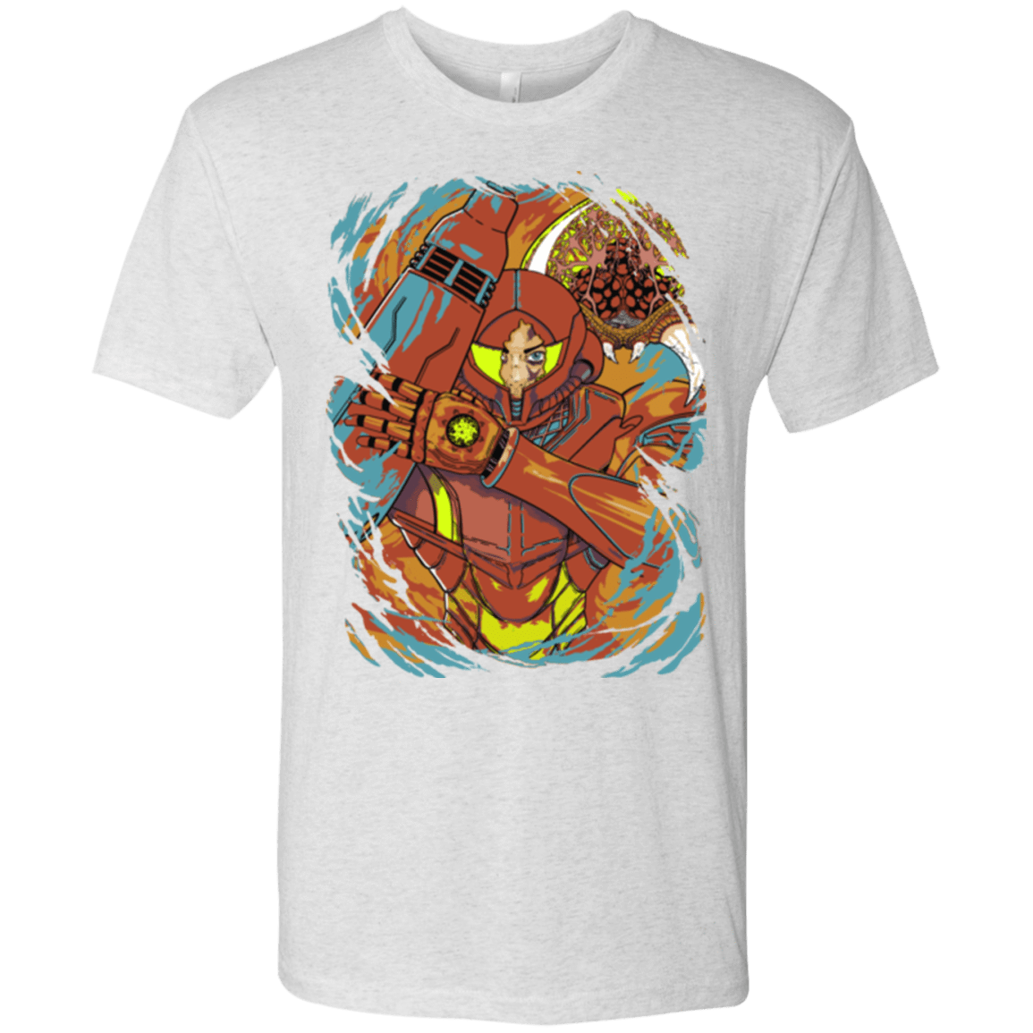 T-Shirts Heather White / Small The Huntress Men's Triblend T-Shirt