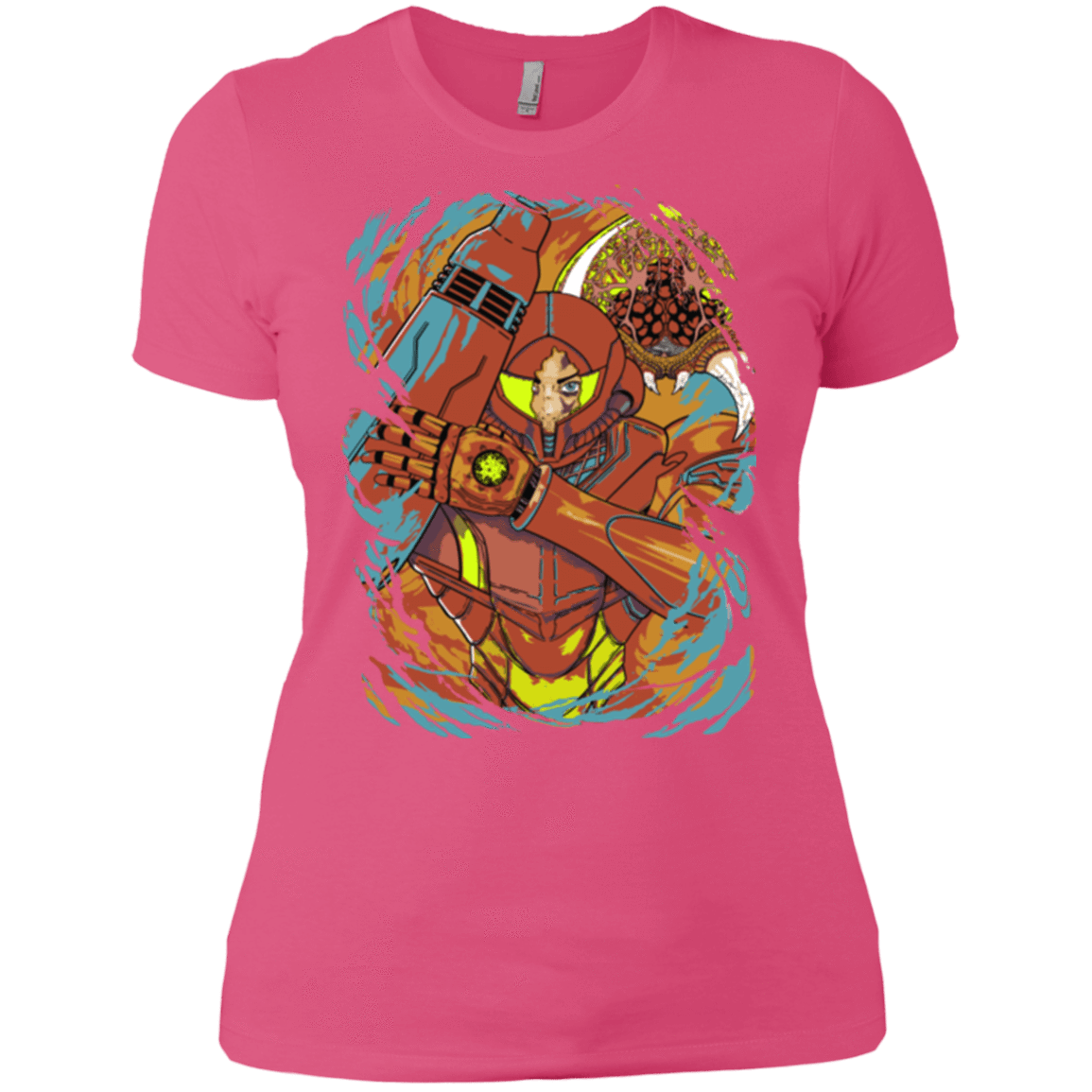 T-Shirts Hot Pink / X-Small The Huntress Women's Premium T-Shirt