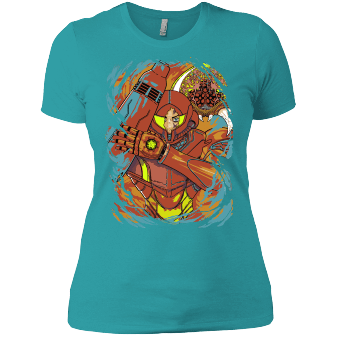 T-Shirts Tahiti Blue / X-Small The Huntress Women's Premium T-Shirt