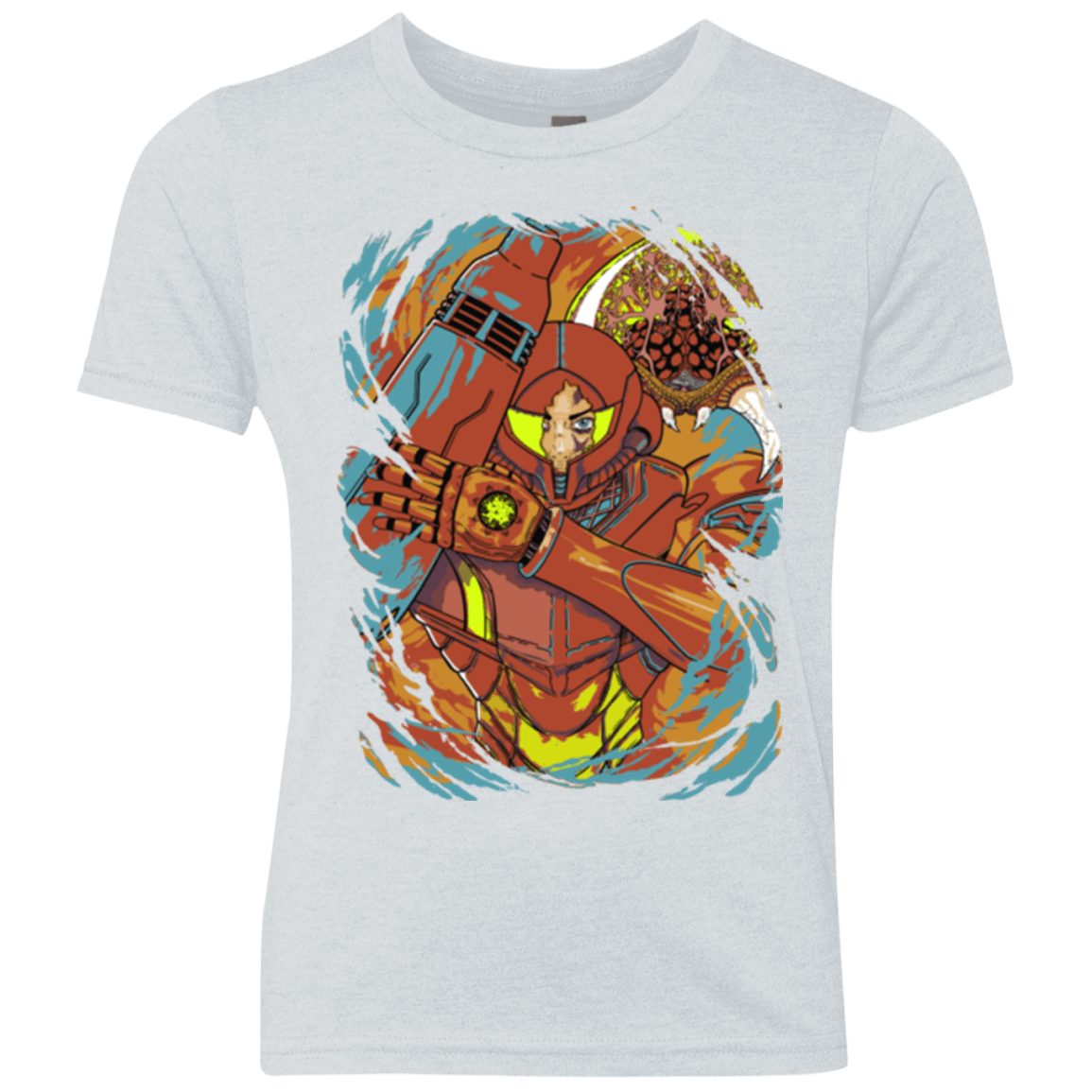 T-Shirts Heather White / YXS The Huntress Youth Triblend T-Shirt