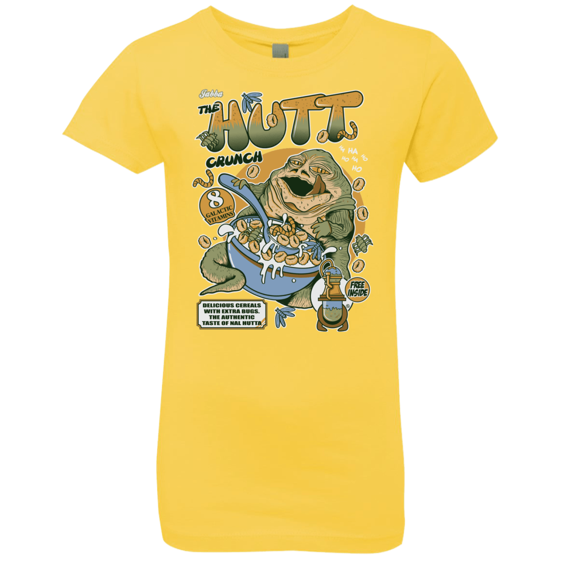 T-Shirts Vibrant Yellow / YXS The Hutt Crunch Girls Premium T-Shirt