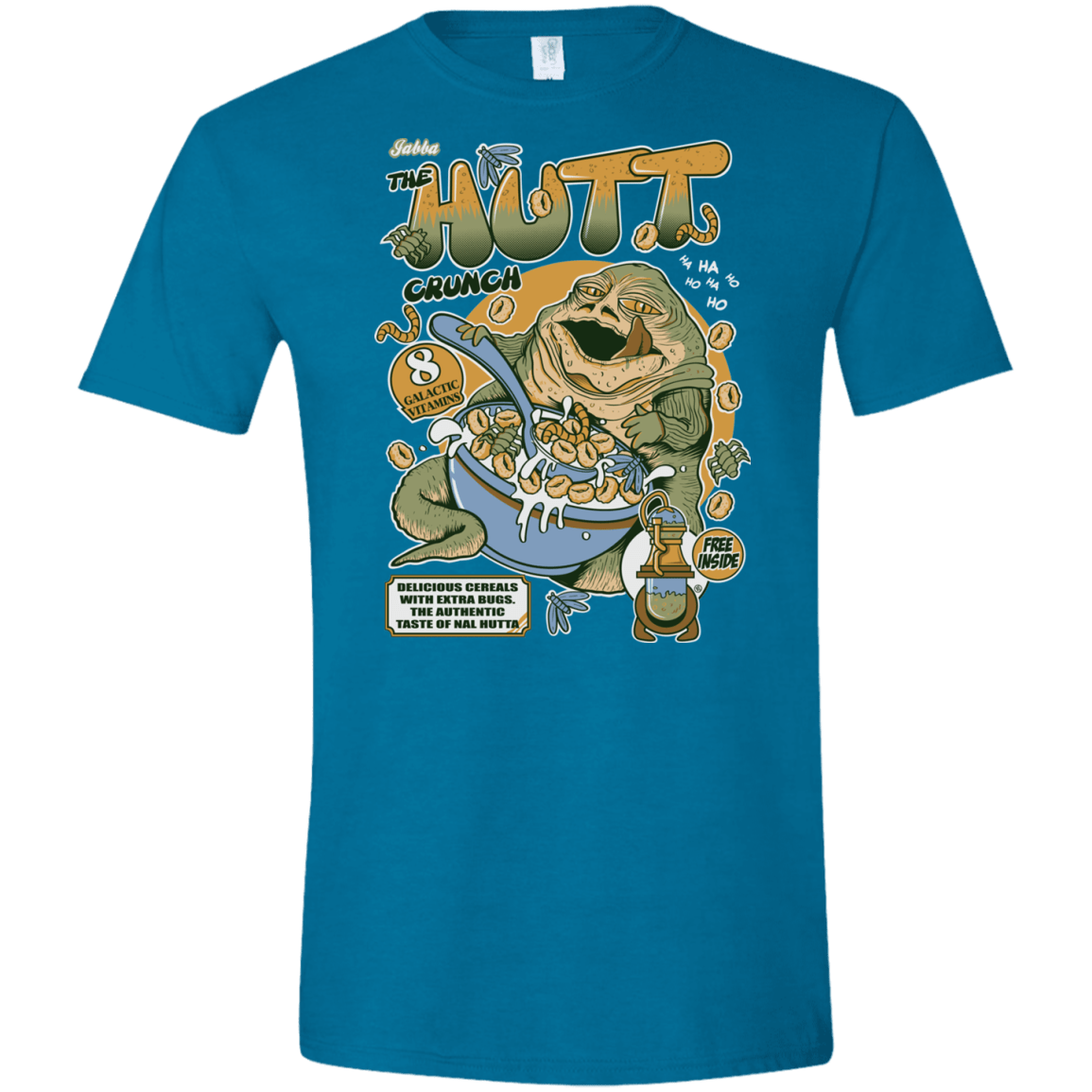 T-Shirts Antique Sapphire / S The Hutt Crunch Men's Semi-Fitted Softstyle