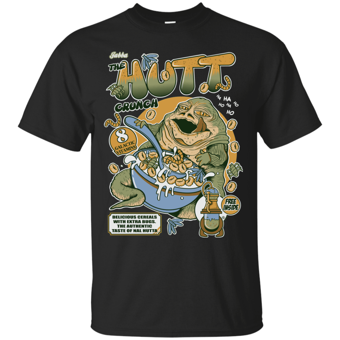 T-Shirts Black / S The Hutt Crunch T-Shirt