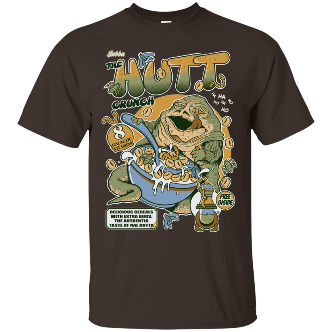 T-Shirts Dark Chocolate / S The Hutt Crunch T-Shirt