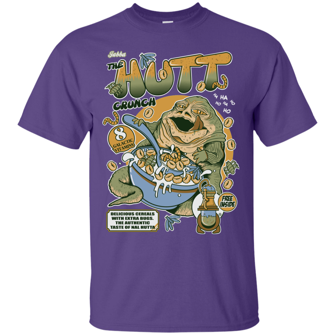 T-Shirts Purple / S The Hutt Crunch T-Shirt