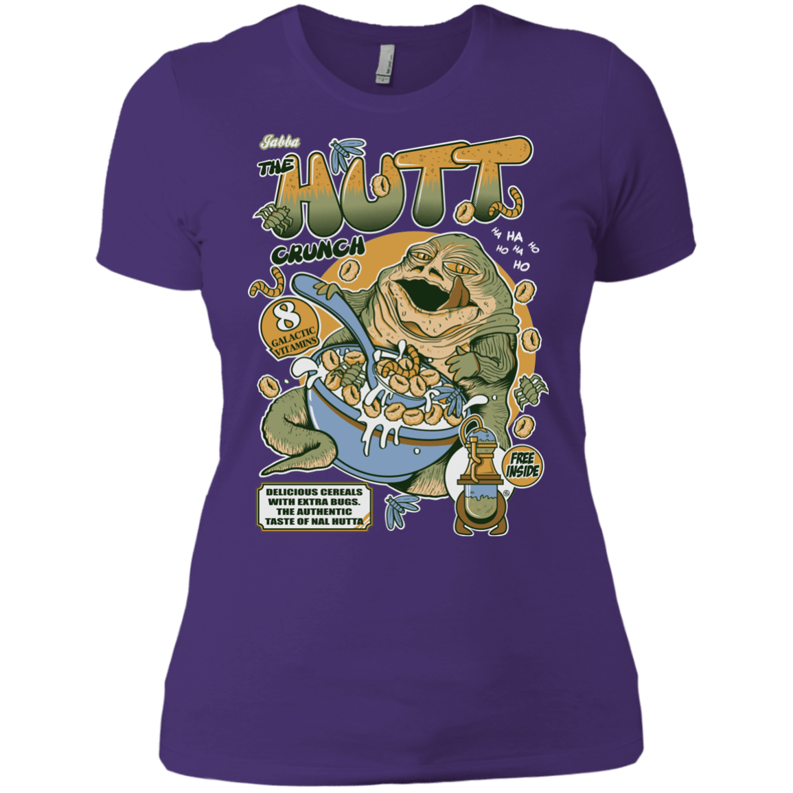T-Shirts Purple Rush/ / X-Small The Hutt Crunch Women's Premium T-Shirt