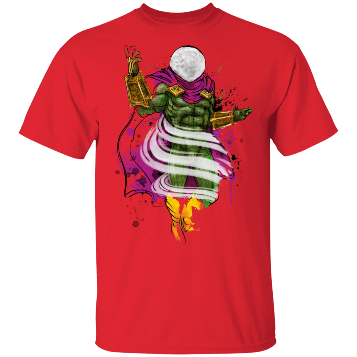 T-Shirts Red / S The Illusionist Watercolor T-Shirt