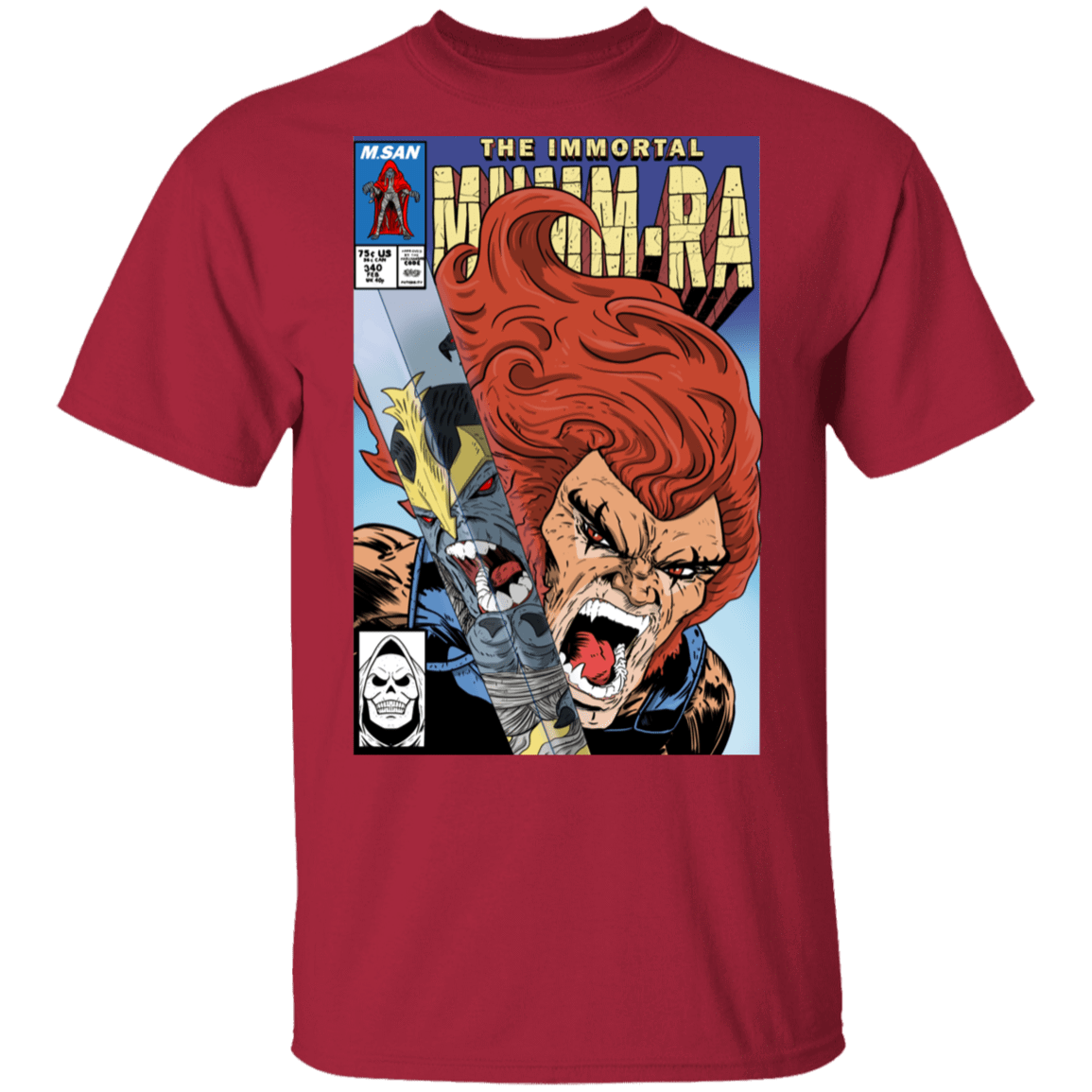 T-Shirts Cardinal / S The Immortal Mumm-ra T-Shirt