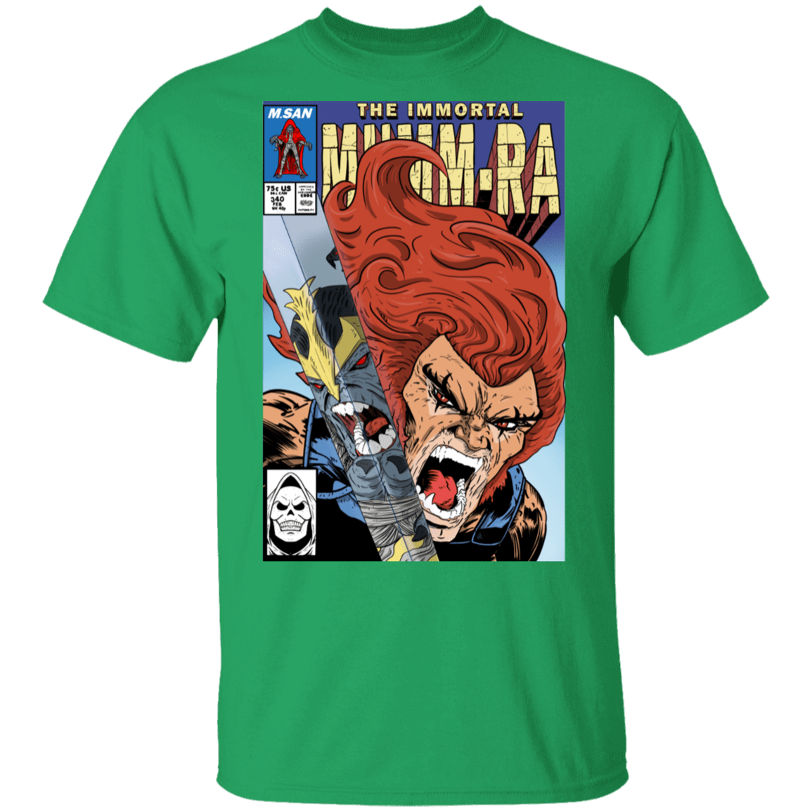 T-Shirts Irish Green / S The Immortal Mumm-ra T-Shirt