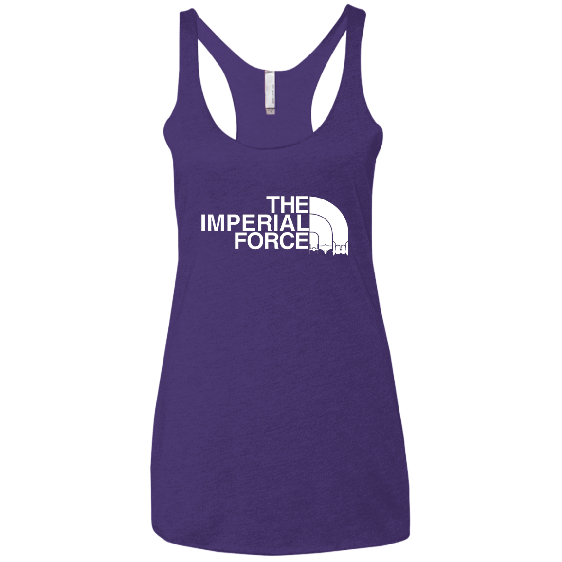 T-Shirts Purple / X-Small The Imperial force Women's Triblend Racerback Tank