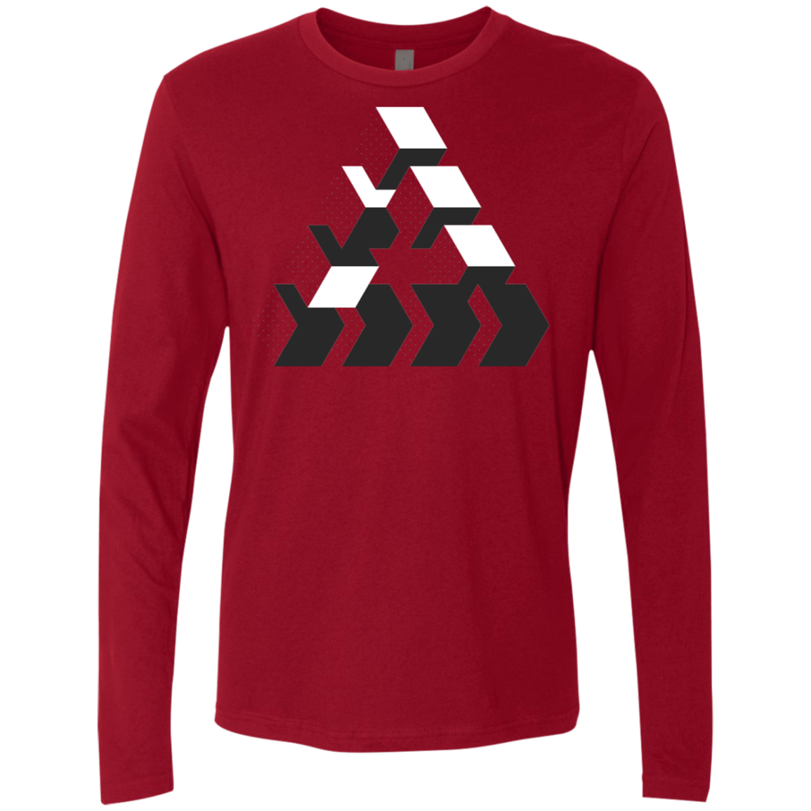 T-Shirts Cardinal / S The Impossible Men's Premium Long Sleeve