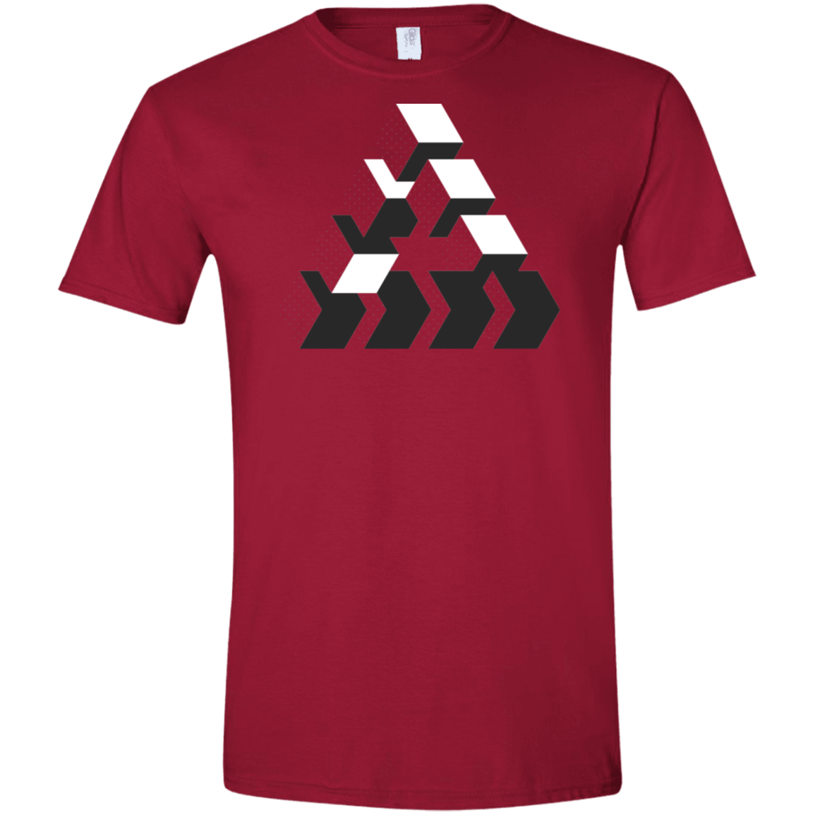 T-Shirts Cardinal Red / S The Impossible Men's Semi-Fitted Softstyle