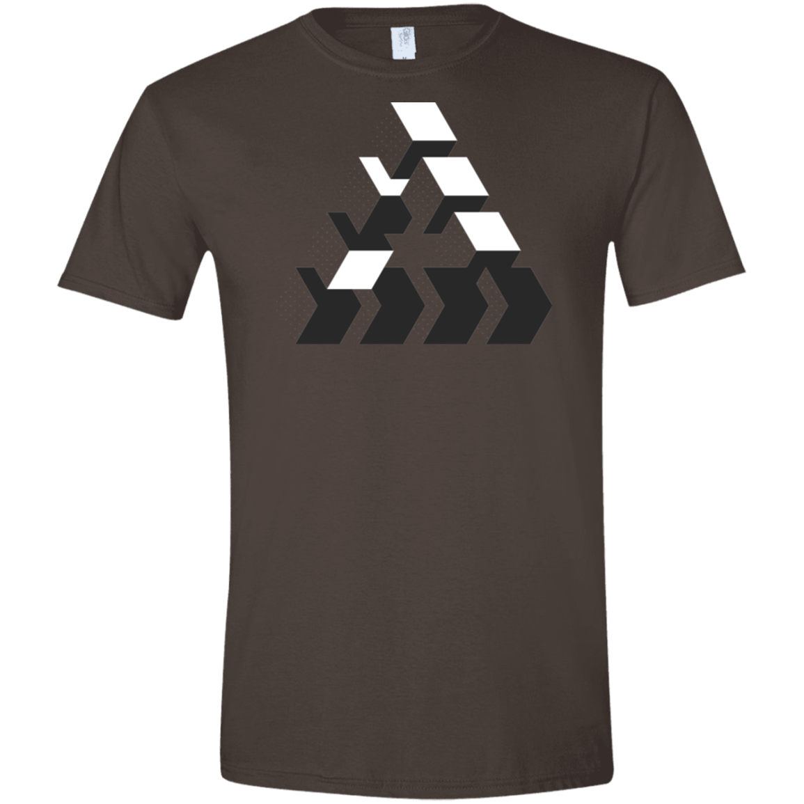 T-Shirts Dark Chocolate / S The Impossible Men's Semi-Fitted Softstyle