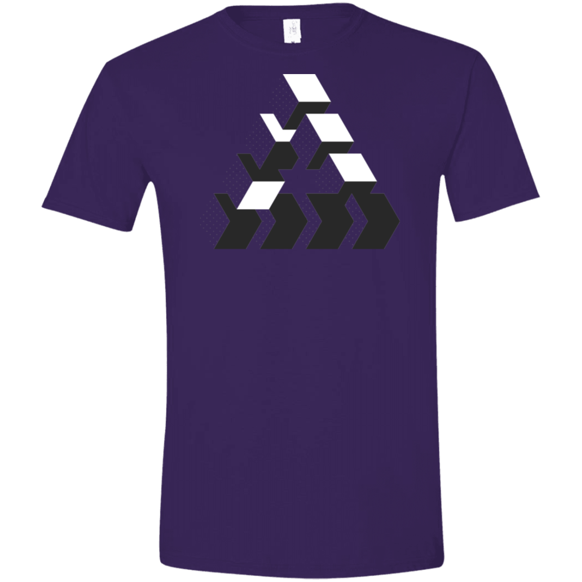 T-Shirts Purple / S The Impossible Men's Semi-Fitted Softstyle