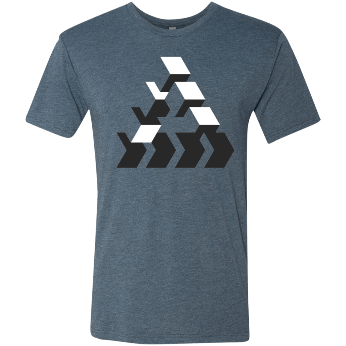 T-Shirts Indigo / S The Impossible Men's Triblend T-Shirt