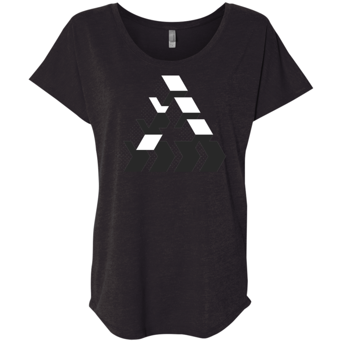 T-Shirts Vintage Black / X-Small The Impossible Triblend Dolman Sleeve