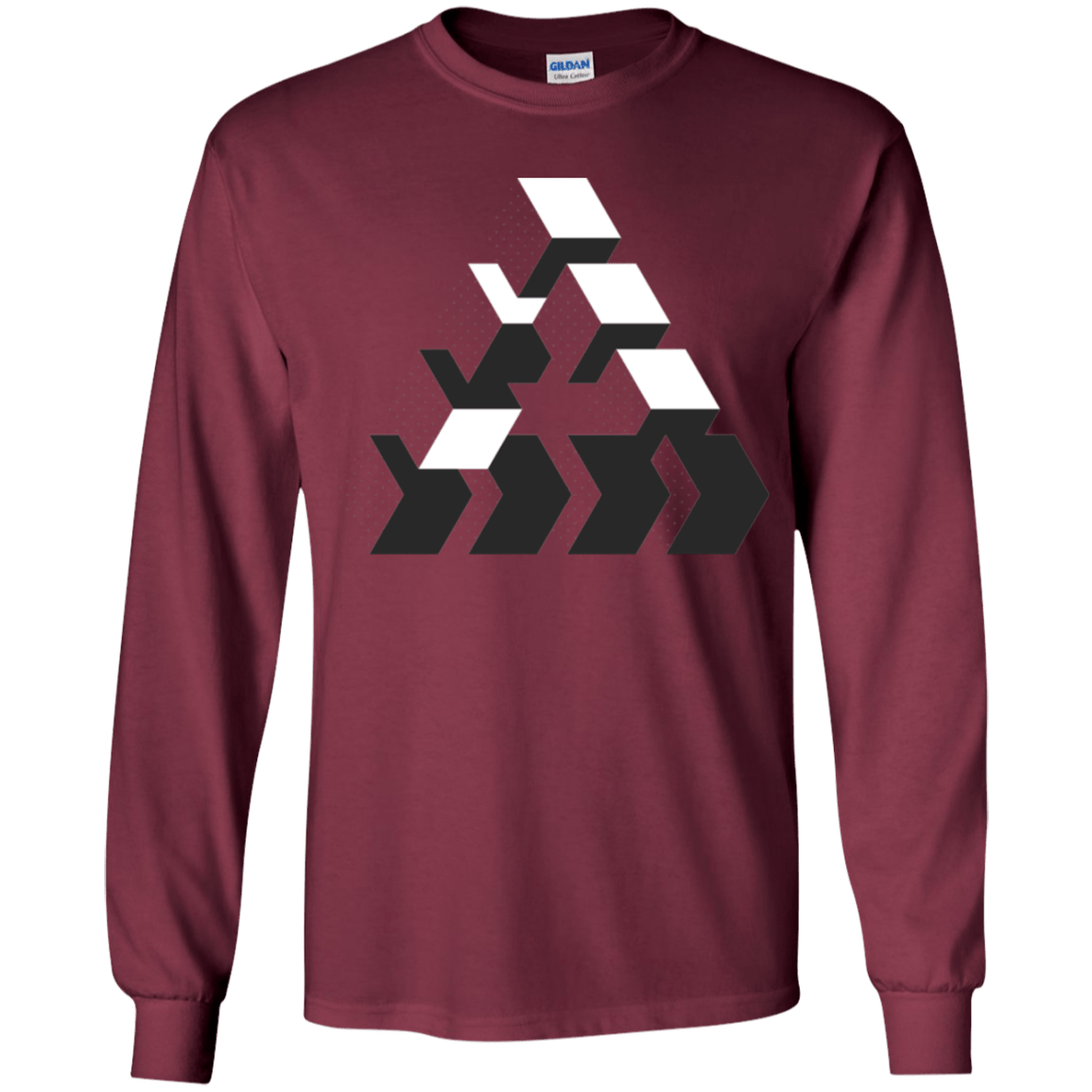 T-Shirts Maroon / YS The Impossible Youth Long Sleeve T-Shirt