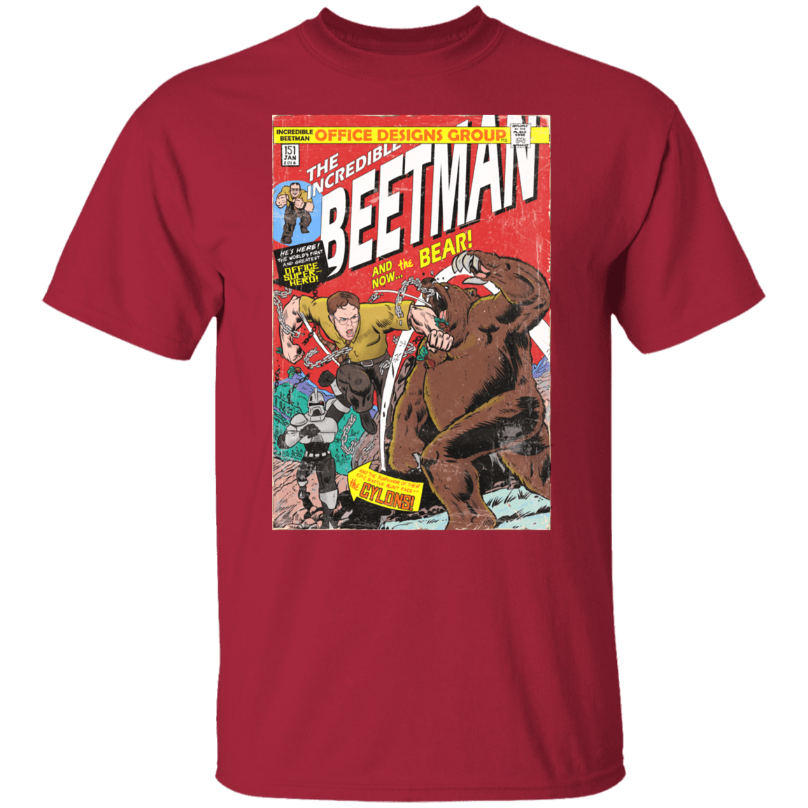 T-Shirts Cardinal / S The Incredible Beetman T-Shirt