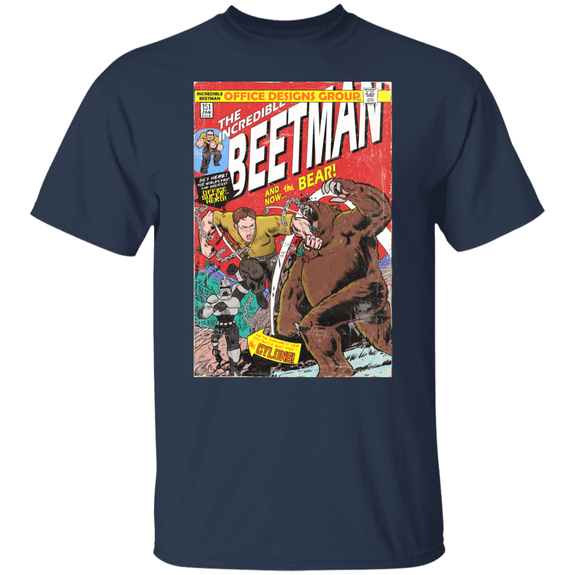 T-Shirts Navy / S The Incredible Beetman T-Shirt
