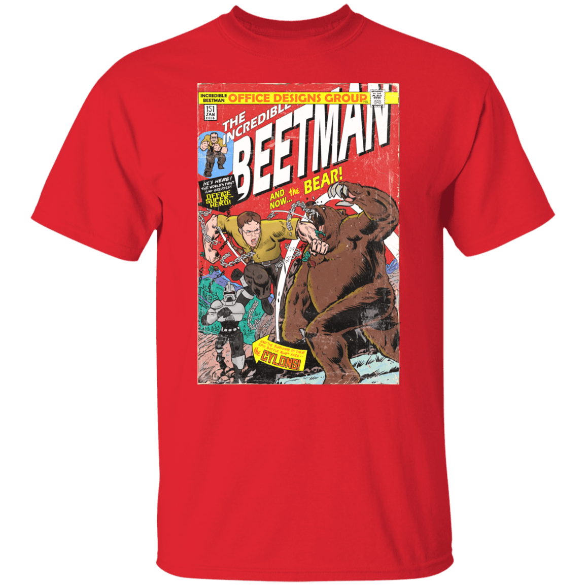 T-Shirts Red / S The Incredible Beetman T-Shirt