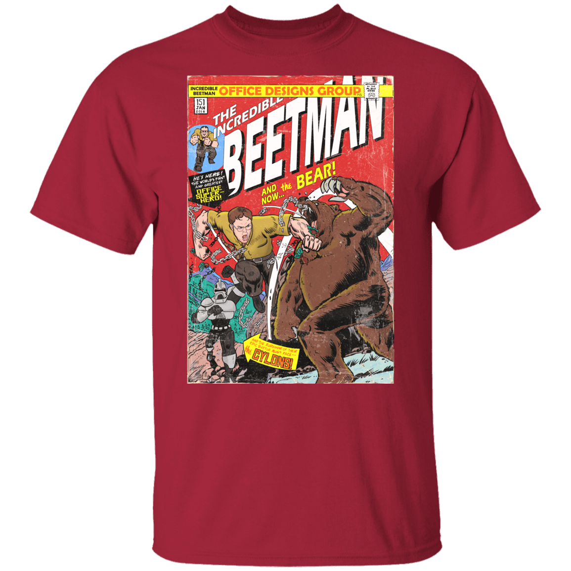 T-Shirts Cardinal / YXS The Incredible Beetman Youth T-Shirt
