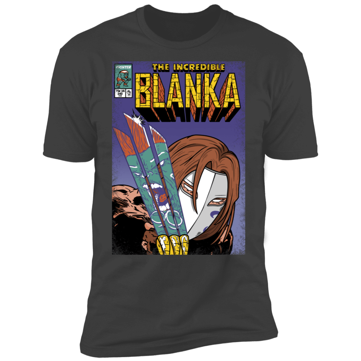 T-Shirts Heavy Metal / S The Incredible Blanka Men's Premium T-Shirt