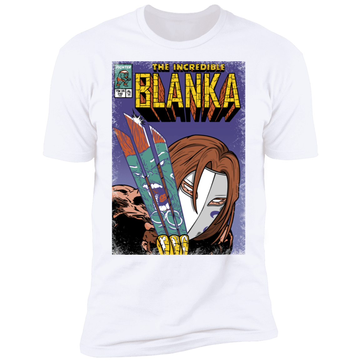 T-Shirts White / S The Incredible Blanka Men's Premium T-Shirt